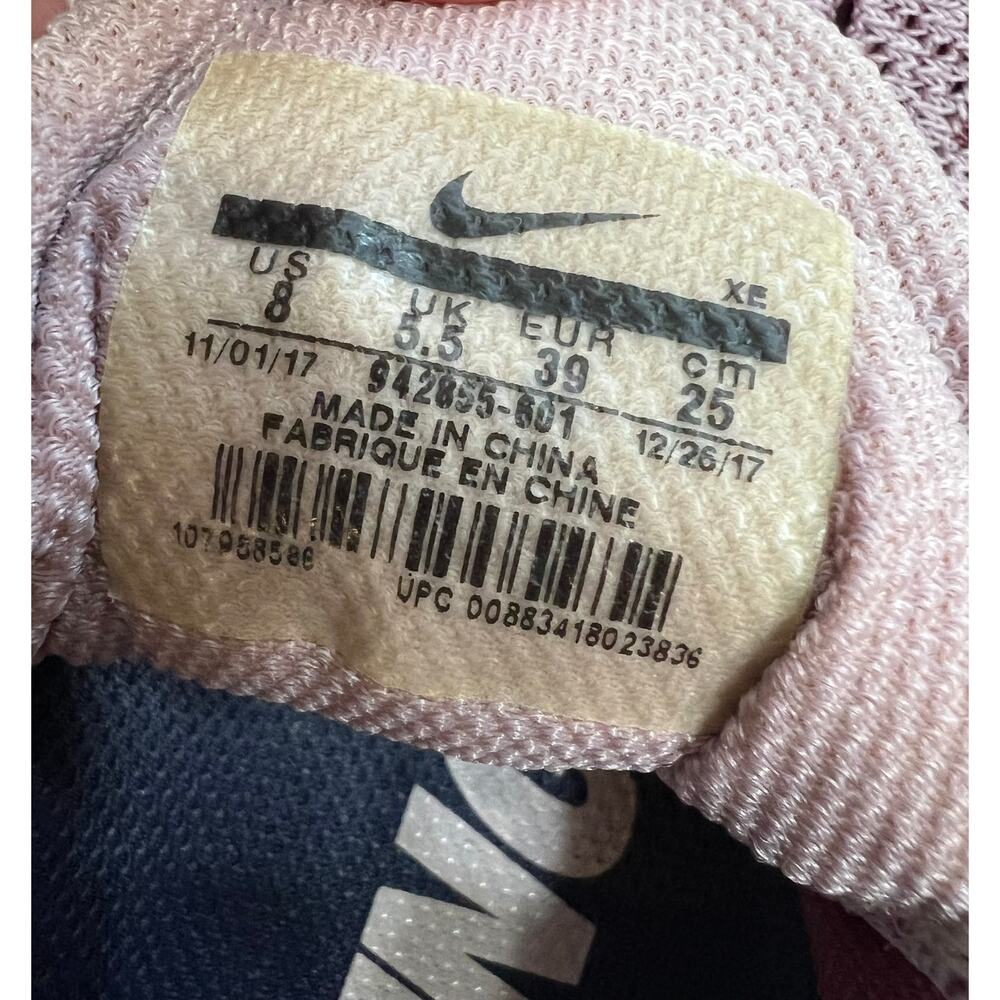 Nike Women's Nike Air Zoom Pegasus 35 Running Shoes Pink Rose Size 8 - Picture 11 of 11